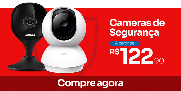 Mini Banner - Câmeras de Segurança